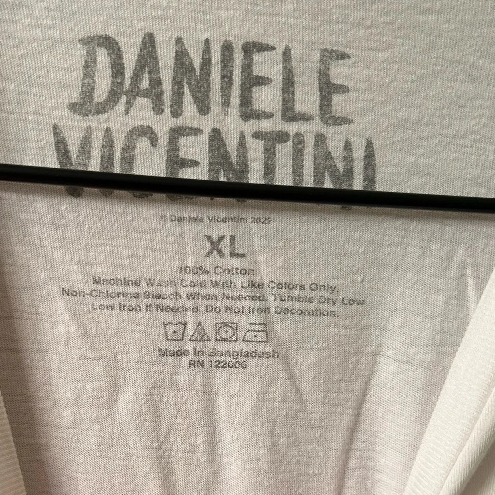 DANIELE VINCENTINI Reborn Awesome Skull graphic tee. Size XL. - Picture 3 of 4
